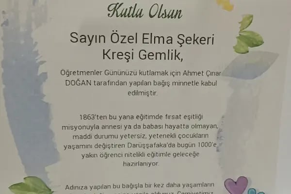 ÖZEL ELMA ŞEKERİ KREŞİ / GEMLİK - Resim 13