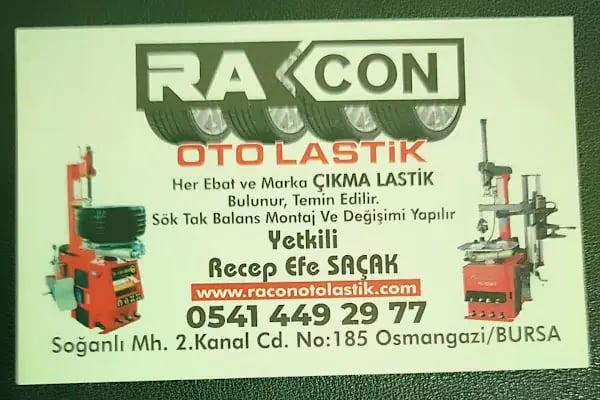Racon oto lastik tamir bakım onarım değişim alım satım yol yardım - Resim 19