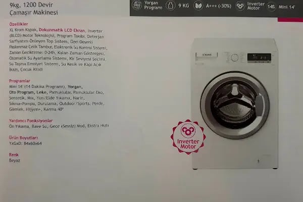 Özmen Ticaret Spot Toptan Beyaz Eşya Marka ve Modelleri Konya - Resim 18