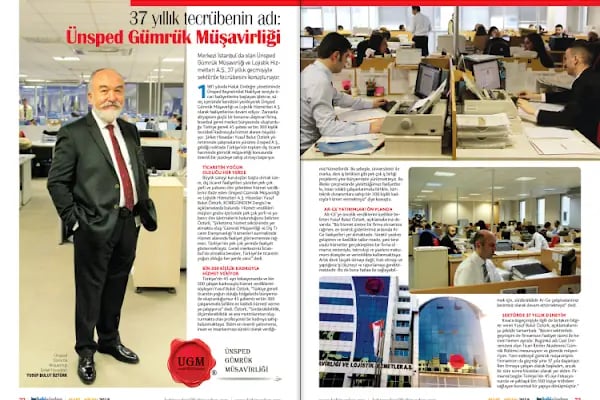 Ünsped Gümrük Müşavirliği ve Lojistik Hizmetler A.Ş. - Resim 13