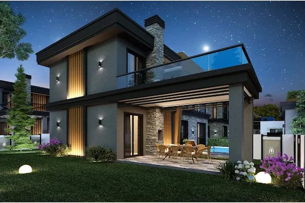 Markalı Evim İnşaat - Kocaeli Başiskele Villa - Resim 3