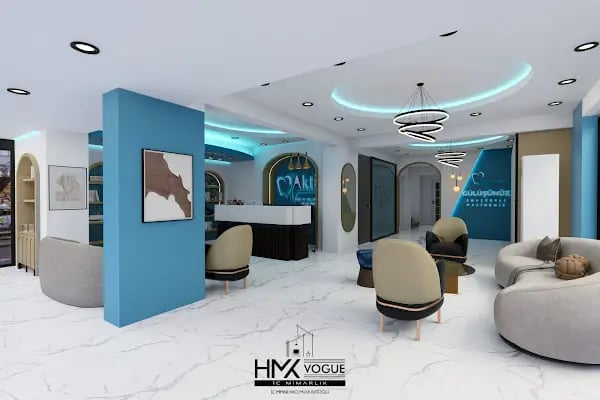 HMK İÇ MİMARLIK BODRUM ŞUBE Anahtar Teslim İç Mimarlık - Villa ,Daire Tadilatı Restorasyon,Cafe,Otel,Mağazalar 3D Tasarım. - Resim 12