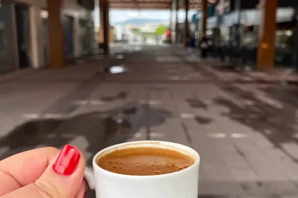 Kahve dukkani avlu - Resim 17