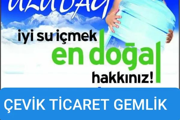 ÇEVİK TİCARET Karacakaya su ve Sultan su gemlik bayii - Resim 8