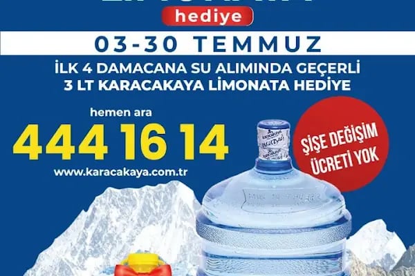 ÇEVİK TİCARET Karacakaya su ve Sultan su gemlik bayii - Resim 3