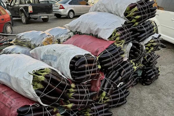 Mezra Ticaret ve Komisyon - Mezra patlıcanı Birecik patlıcanı satış noktası - Resim 4