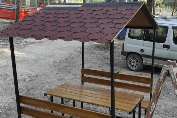 Bahçe arası piknik mangal - Resim 6