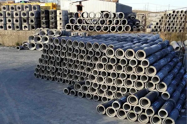HÜRTAŞ BETON BORU ELEMANLARI Künk / Büz / Rögar / Bordür / Kilit Parke Taşı /Karo Taşı /Çim Taşı / Şev Taşı /Briket Fiyatları - Resim 3