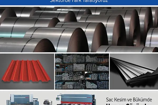 Şafak Demir Çelik Sac Trapez Metal İşleme Tesisleri - Resim 5