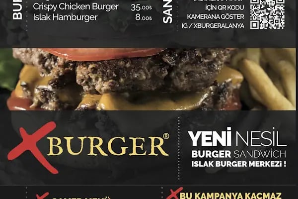 X burger alanya - Resim 18