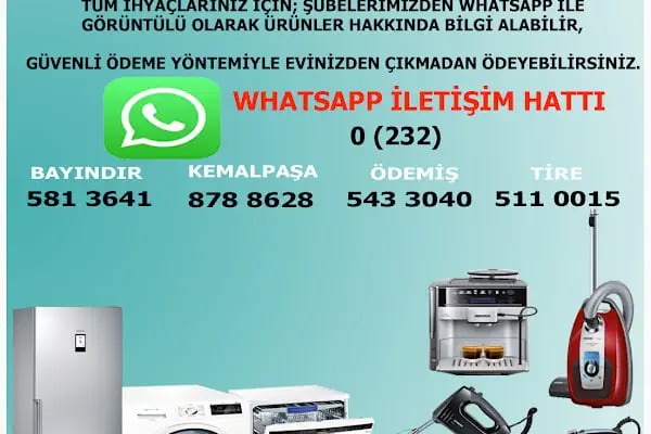 Siemens-Profilo-Uğur-Mondial, TVS Bayındır Veyisoğlu Mağazası - Resim 5