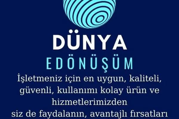 e-imza | e-güven | e-fatura | sanal ofis | Dünya Edönüşüm A.Ş. - Resim 19