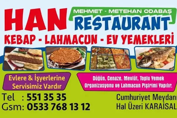 Han Restaurant Sulu Yemek ve Kebap Salonu - Resim 15