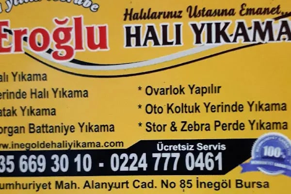 İNEGÖL EROĞLU HALI VE KOLTUK YIKAMA - Resim 2