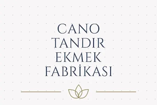 Cano Tandır Ekmek Fabrikası - Resim 19