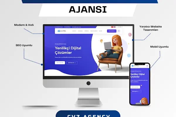 Mersin Web Tasarım - Web Sitesi | CVZ AJANS - Resim 1