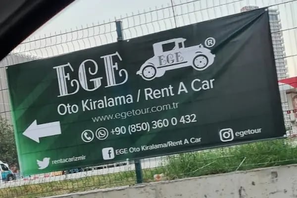 EGE Oto Kiralama/Rent A Car Lounge Ofis İzmir Şehirlerarası Otobüs terminali otogardan araç kiralama - Resim 12