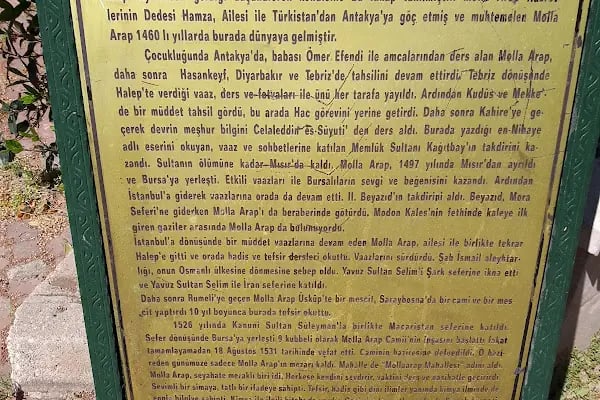 Molla arap türbesi - Resim 10