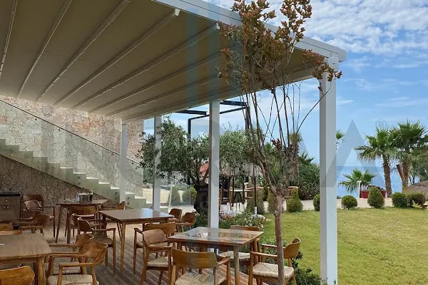 İnorma Yapı Sistemleri: Bioclimatic Pergola, Rolling Roof, Giyotin Cam, Zip Perde - Resim 7