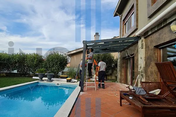 İnorma Yapı Sistemleri: Bioclimatic Pergola, Rolling Roof, Giyotin Cam, Zip Perde - Resim 4
