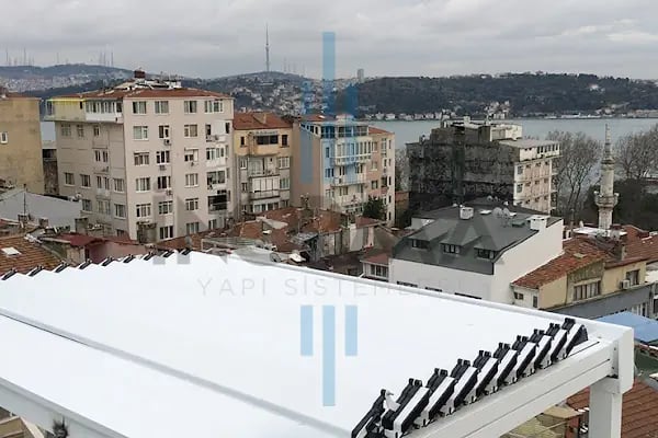 İnorma Yapı Sistemleri: Bioclimatic Pergola, Rolling Roof, Giyotin Cam, Zip Perde - Resim 10