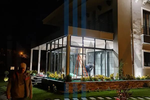 İnorma Yapı Sistemleri: Bioclimatic Pergola, Rolling Roof, Giyotin Cam, Zip Perde - Resim 16