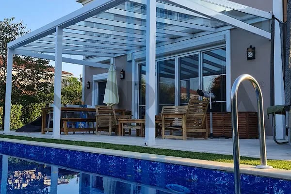 İnorma Yapı Sistemleri: Bioclimatic Pergola, Rolling Roof, Giyotin Cam, Zip Perde - Resim 9