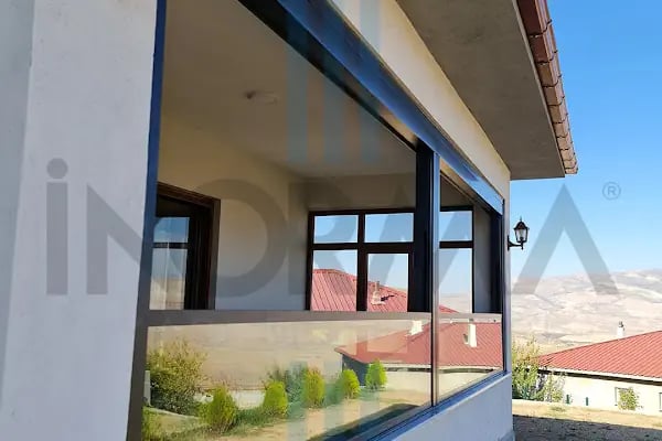 İnorma Yapı Sistemleri: Bioclimatic Pergola, Rolling Roof, Giyotin Cam, Zip Perde - Resim 1