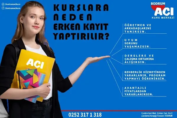 Bodrum Açı Kurs Merkezi - Resim 15