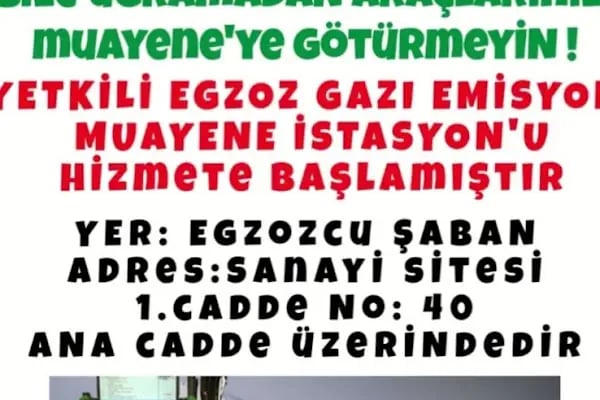 Nizip eksoz muayne istasyonu - Resim 2