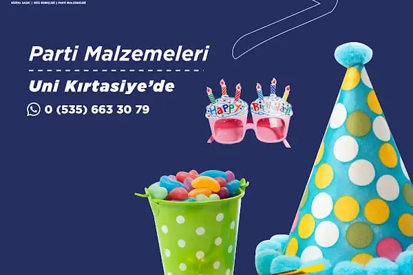 UNİ KIRTASİYE Dijital Baskı | Ofis Gereçleri | Parti Malzemeleri - Resim 15