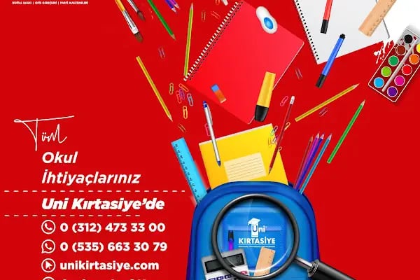 UNİ KIRTASİYE Dijital Baskı | Ofis Gereçleri | Parti Malzemeleri - Resim 13