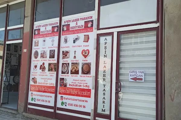 Afşin Lazer Tasarım Hediyelik - Resim 1