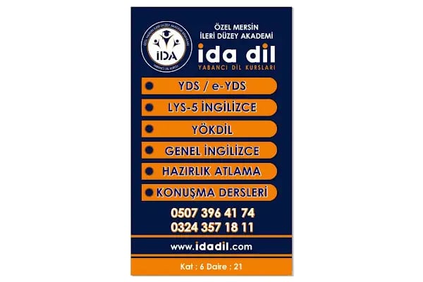 Özel Mersin İDA DİL Yabancı Dil Kursu - Resim 18