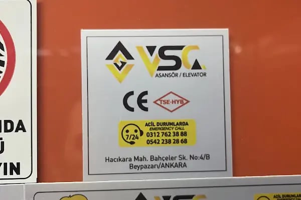 VSÇ Asansör/Elevator - Resim 2