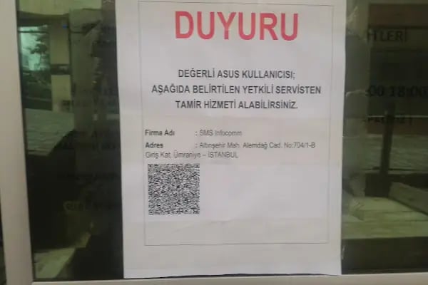 Asus-Acer SMS Infocomm Teknoloji Servis Ltd. Şti. - Resim 7