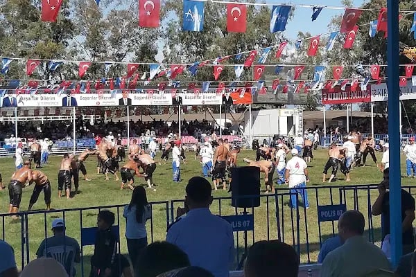 Aksu güreş sahası - Resim 4
