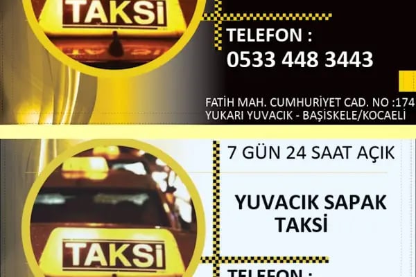 Yuvacık Sapak Taksi - (Başiskele) 7/24 Hizmetinizde - Resim 19