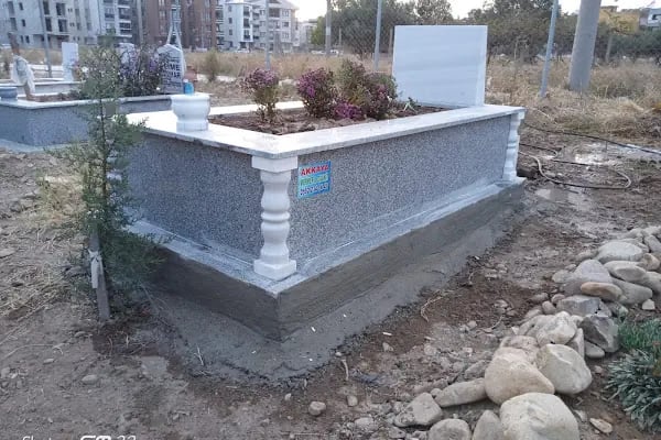 Akkaya Mermer Mezar Bergama Mermer İzmir Mezar Yapımı Aliağa Dikili Kınık Soma Çandarlı Ayvalık Menemen Mermer Mezar - Resim 10