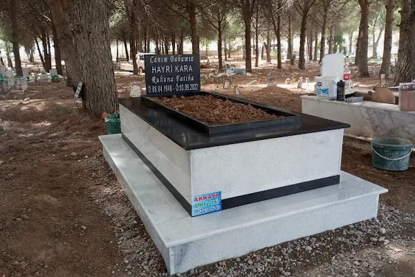 Akkaya Mermer Mezar Bergama Mermer İzmir Mezar Yapımı Aliağa Dikili Kınık Soma Çandarlı Ayvalık Menemen Mermer Mezar - Resim 8