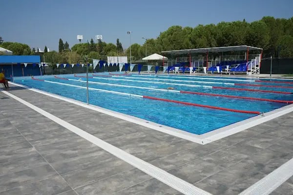 Ege Üniversitesi Yarı olimpik Açık Yüzme Havuzu - Resim 9