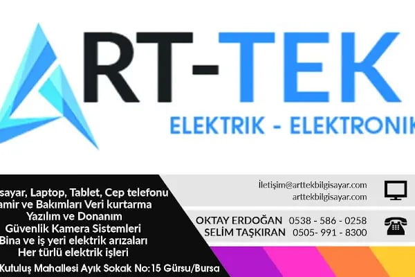 ART-TEK, Gürsu, Bilgisayar, Veri Kurtarma, Laptop Tamiri - Resim 4