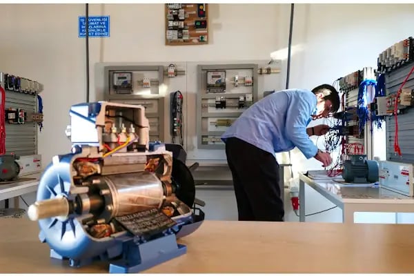 Çorlu Ahi Evran Mesleki ve Teknik Anadolu Lisesi Motorlu Araçlar Teknolojisi Alanı - Resim 1