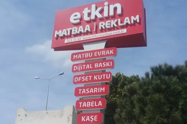 ETKİN Matbaa - Bodrum Reklam Dijital Baskı - Resim 6