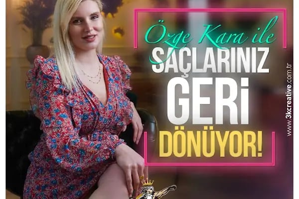 Özge Kara Saç Ekimi - Resim 6