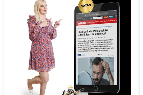 Özge Kara Saç Ekimi - Resim 11
