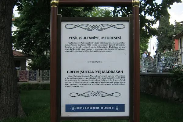 Yeşil (Sultaniye) Medresesi - Resim 7