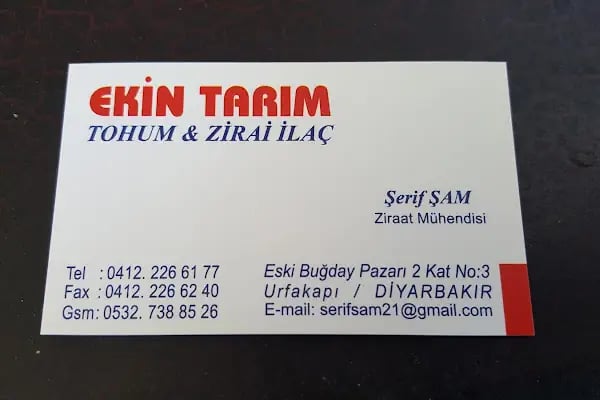 EKİN TARIM TOHUM VE ZİRAİ İLAÇ - Resim 1