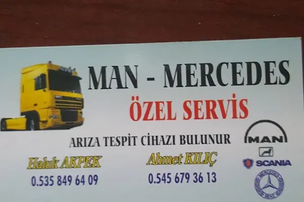 Mercedes-Man Özel Servisi - Resim 1