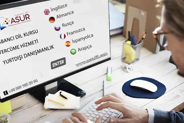 Asur Yabancı Dil Kursu , Yurtdışı Danışmanlık ve Tercüme Bürosu - Mersin - Resim 2